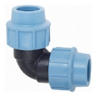 PP compression fittings-elbow