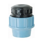 PP compression fittings-end cap