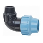 PP compression fittings-male elbow